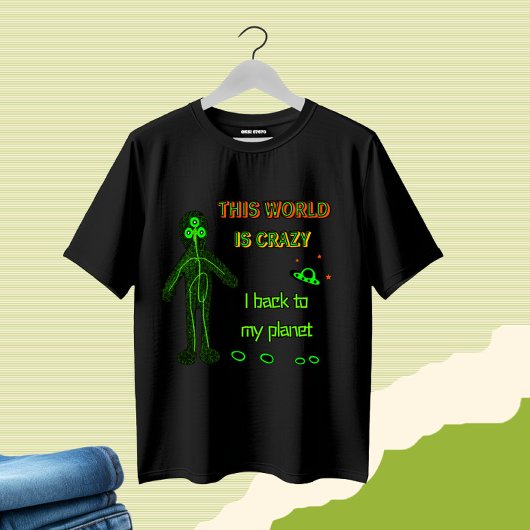 Funny Alien T-shirt