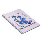Funny Alien Take Us To Your Litter Notitieboek (Rechterzijde)