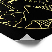 Funny Alien Ufo Extraterrestrial I Want To Leave A Poster (Hoek)