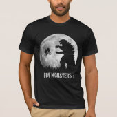 Funny ALIEN vs MONSTERS T-shirt (Voorkant)