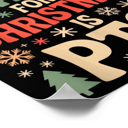 Funny All I Want For Christmas Is Pto Matching Ugl Poster (Hoek)