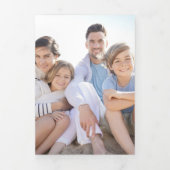 Funny All is geen Calm Photo Collage Drieluik Wenskaart (Cover)