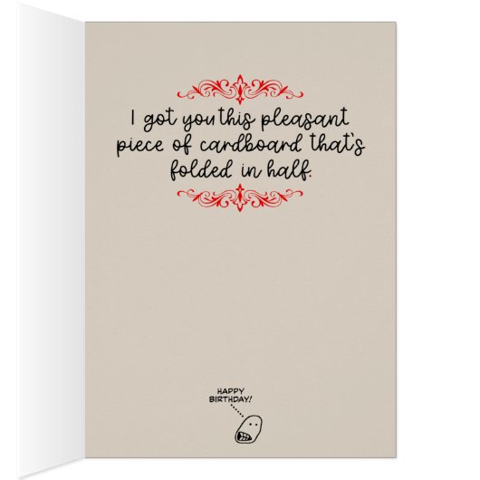 Funny All-Purpose Expression for People wij Love (Binnen (Rechts))