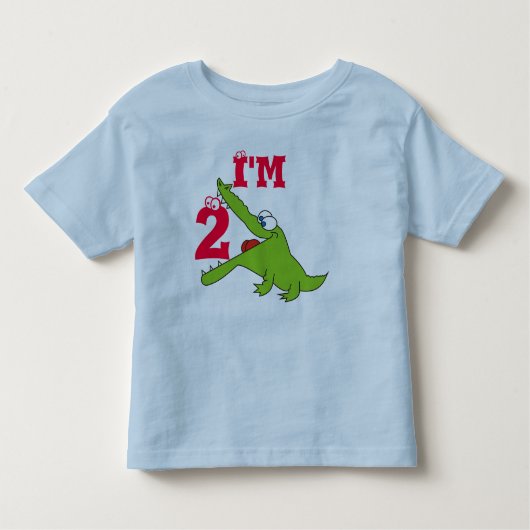 Funny Alligator 2e Birthday T Shirt, Shirten Kinder Shirts (Voorkant)