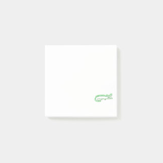 Funny Alligator Echo Art Post-it® Notes