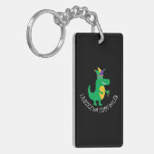 Funny Alligator Gift l Cute Alligator Lover Gift Sleutelhanger (Voorkant Links)