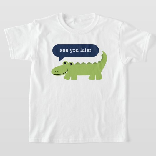 Funny Alligator Kinder T-shirt (Laagn)