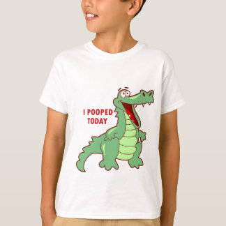 Funny Alligator vandaag gepoold T-shirt
