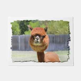 Funny Alpaca Deurmat