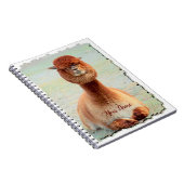 Funny Alpaca-fotonotebook Notitieboek (Rechterzijde)