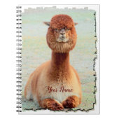 Funny Alpaca-fotonotebook Notitieboek (Voorkant)