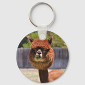 Funny Alpaca Keychain (Voorkant)