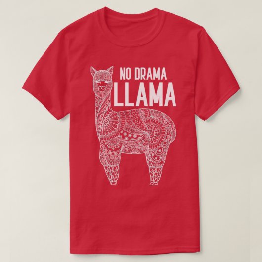 Funny Alpaca Llama Gift Animal Llama T-shirt (Design voorkant)