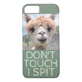 Funny Alpaca Llama raak me niet aan Case-Mate iPhone Case (Achterkant)