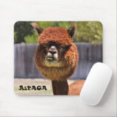 Funny Alpaca Mousepad Muismat (Met muis)