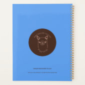 Funny Alpaca Planner (Achterkant)