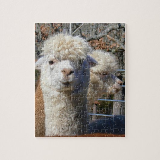 Funny Alpaca Puzzle Legpuzzel (Verticaal)