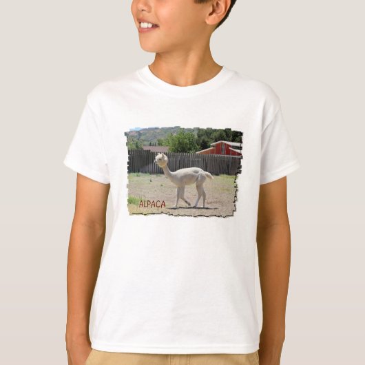 Funny Alpaca T-shirt (Voorkant)