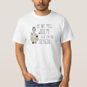Funny Alpaca T-shirt (Voorkant)