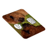 Funny Alpacalypse Scheming Magneet (Rechterzijde)