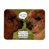 Funny Alpacalypse Scheming Magneet (Horizontaal)