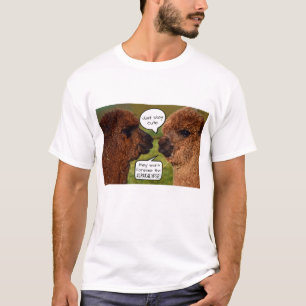 Funny Alpacalypse Scheming T-shirt