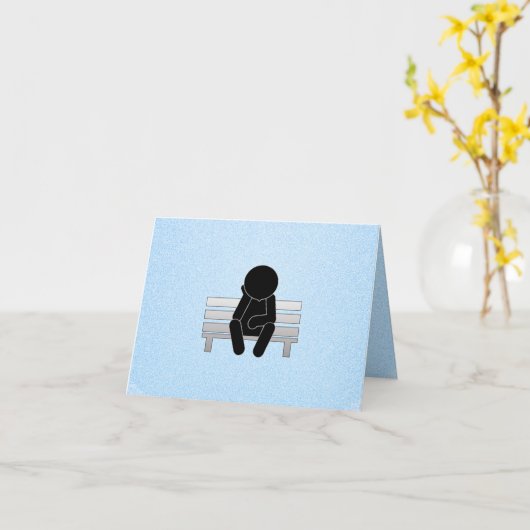 Funny Alternative Bad Dad Kaart (Gele Bloem)