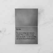 Funny Alternative Bad Dad Kaart (Binnen)