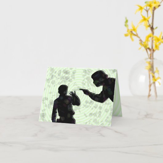 Funny Alternative Bad Pap Card Kaart (Gele Bloem)