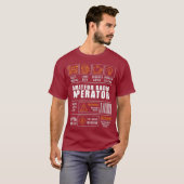 Funny Amateur Ham Radio Tshirt (Voorkant volledig)