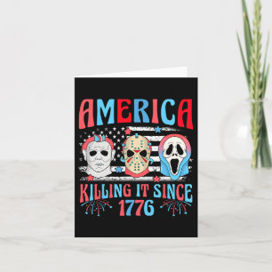Funny America Killing It beroemd gemaakt door 1776 Kaart