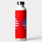 Funny American Golf Player Waterfles (Links)