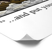 Funny American History George Washington Poster (Hoek)