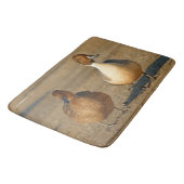 Funny American / Northern Pintail Ducks Gothic Badmat (Gekanteld)