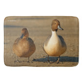 Funny American / Northern Pintail Ducks Gothic Badmat (Voorkant)