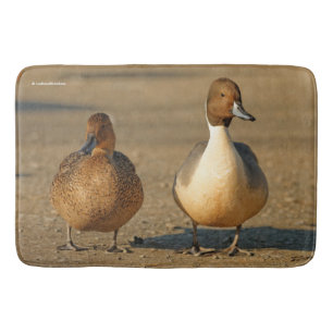 Funny American / Northern Pintail Ducks Gothic Badmat