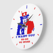 Funny American oom Sam Grote Klok (Hoek)