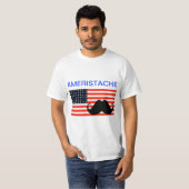 Funny Ameristache T-Shirt (Voorkant volledig)