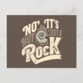 Funny Ammonitls Fossils Hunter Quote Briefkaart (Voorkant)