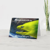 Funny Amore (een Moray) Valentijn Feestdagen Kaart (Voorkant)