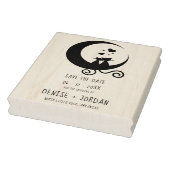 Funny Amorous Romantic Cats Couple Wedding  Rubberstempel (Stempel)