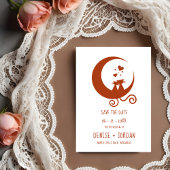 Funny Amorous Romantic Cats Couple Wedding  Rubberstempel