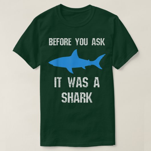 Funny Ampututee Chirurgie Shark Humor T-shirt (Design voorkant)