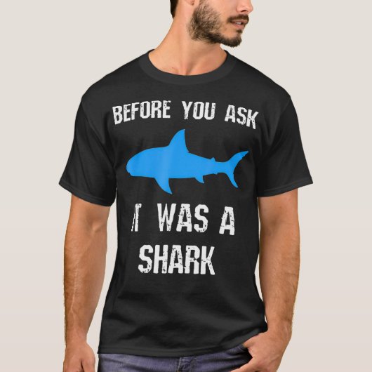 Funny Ampututee Chirurgie Shark Humor  T-shirt (Voorkant)