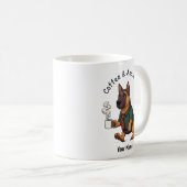 Funny Anatolian Shepherd Dog Business Suit Coffee Koffiemok (Voorkant rechts)