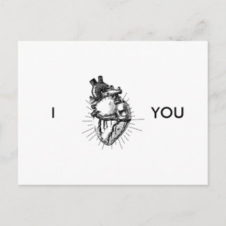Funny Anatomically Correction Heart Briefkaart