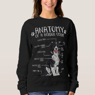 Funny Anatomy Border Collie Hondenliefhebber Trui