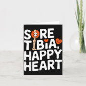 Funny Anatomy Going Tibia Okay Broken Leg Gift For Kaart (Voorkant)