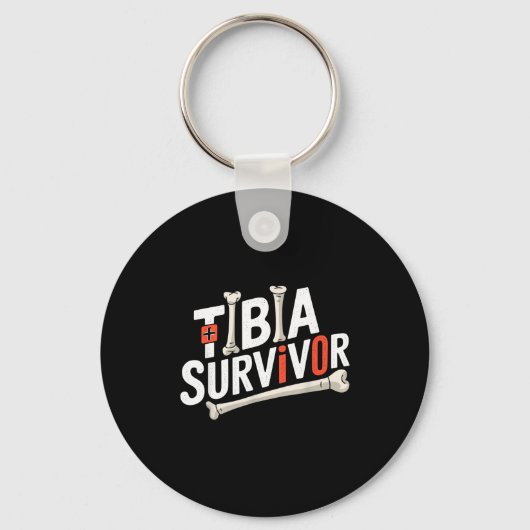 Funny Anatomy Going Tibia Okay Broken Leg Gift For Sleutelhanger (Voorkant)