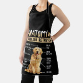 Funny Anatomy Golden Retriever Dog Lover Gift Schort (Insitu)